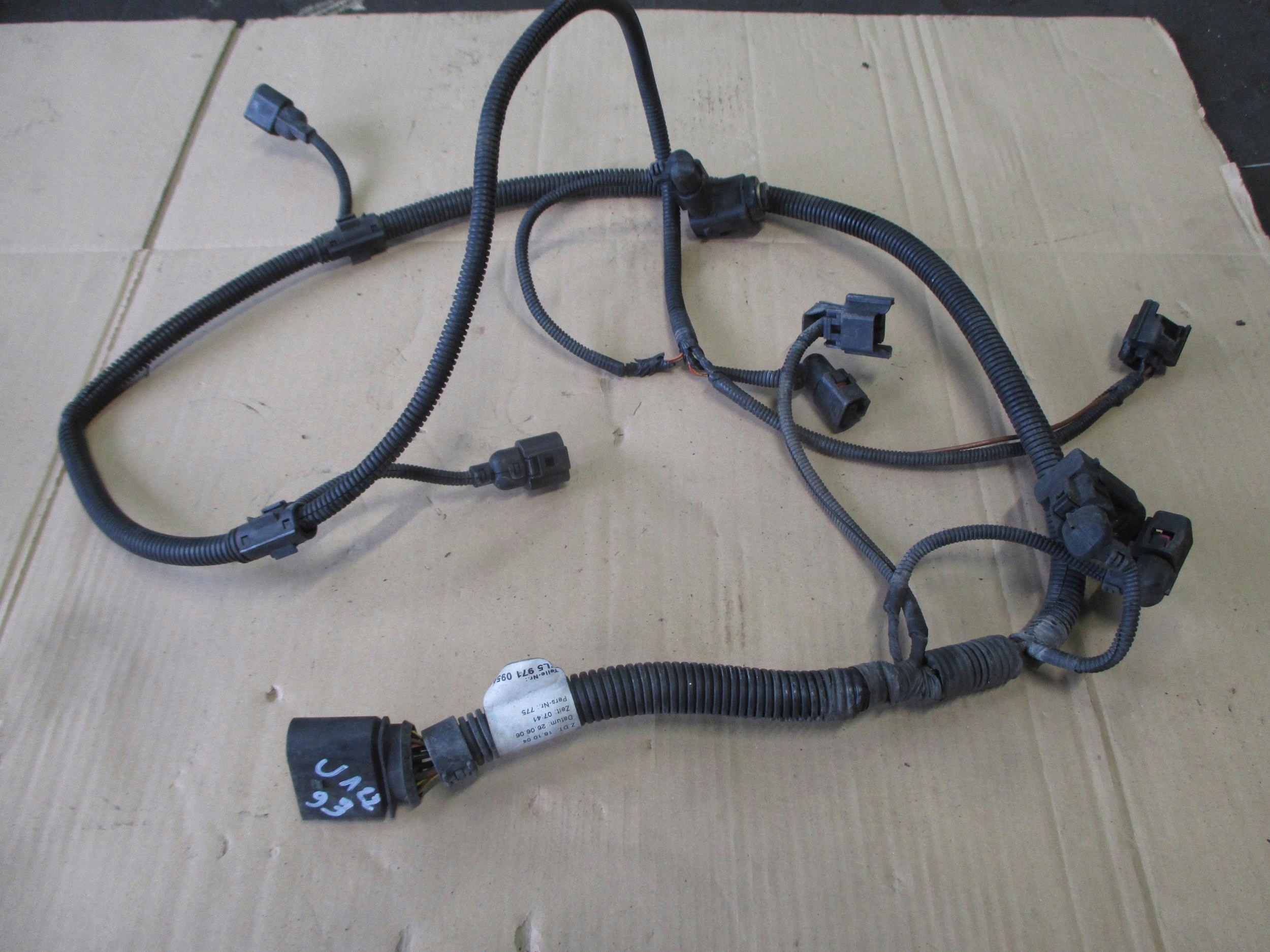 PORSCHE CAYENNE 7L5 02-06 WIĄZKA CZUJNIK PDC PRZÓD