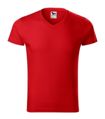 

T-shirt koszulka w serek Slim Fit V-neck cze L