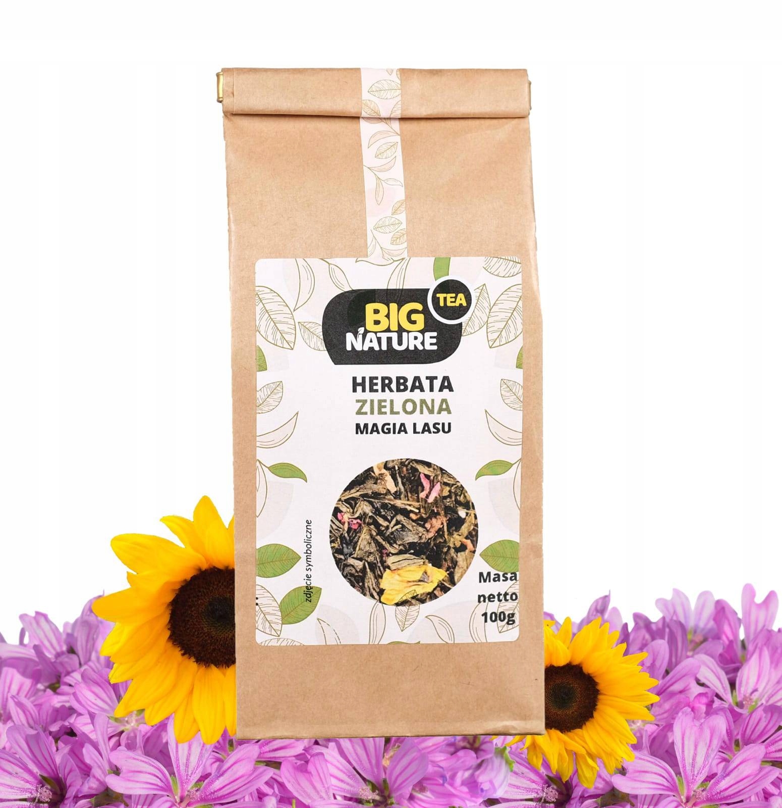 Herbata zielona MAGIA LASU 100g - BIG NATURE — 3
