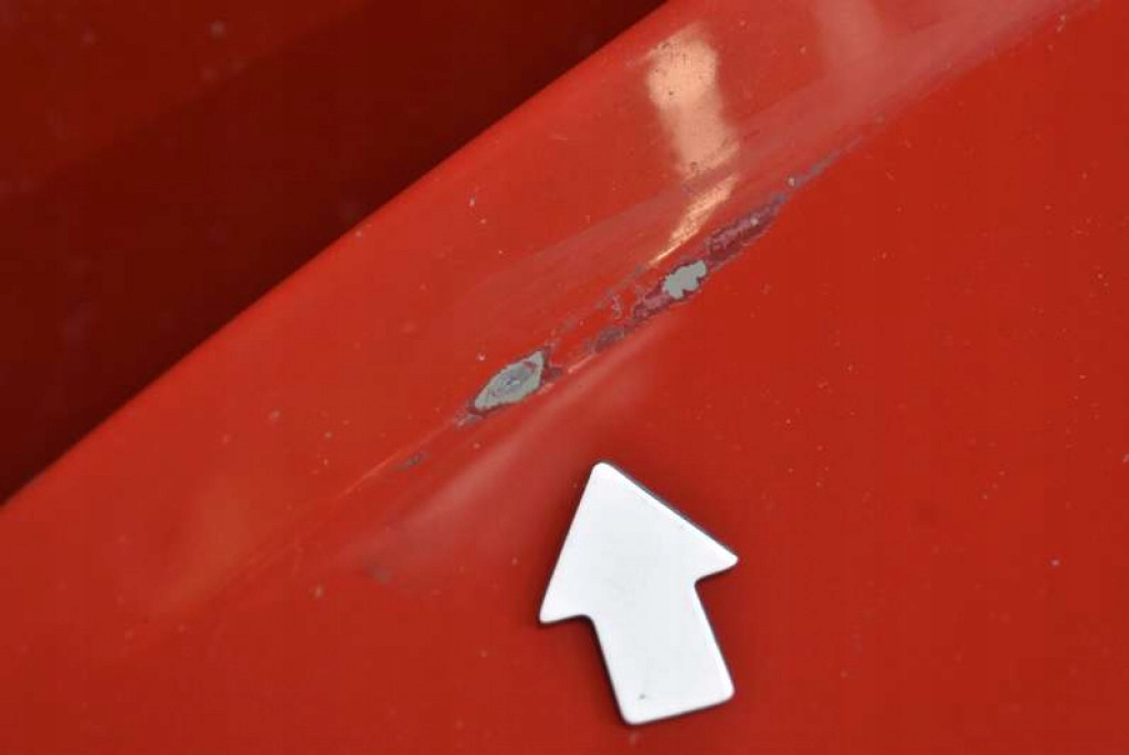 bonnet red KIA CEED 2 II 12-18