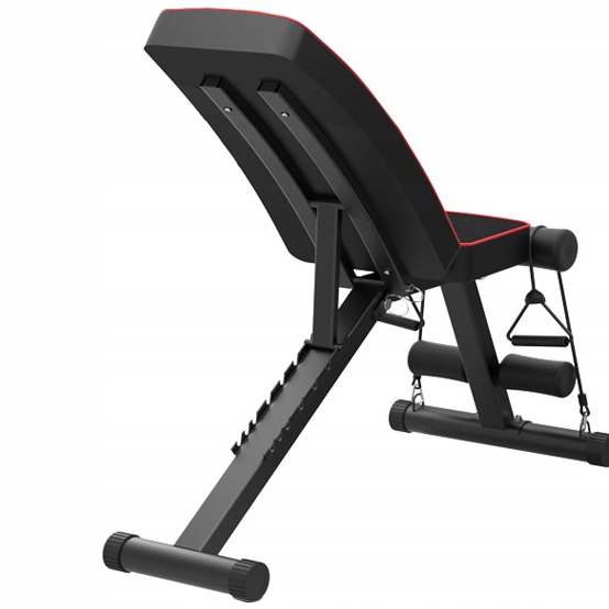 ŁAWECZKA DO ĆWICZEŃ TRENINGOWA ŁAWKA + EKSPANDERY Długość 115 cm