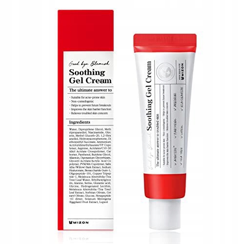 Mizon Goog Bye Blemish (Zklidňující Gelový Krém) 55 ML