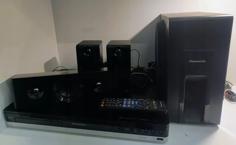 ДОМАШНИЙ КИНОТЕАТР PANASONIC SA-BTT465 1000W 5.1 BLU-RAY DVD CD BT RADIO