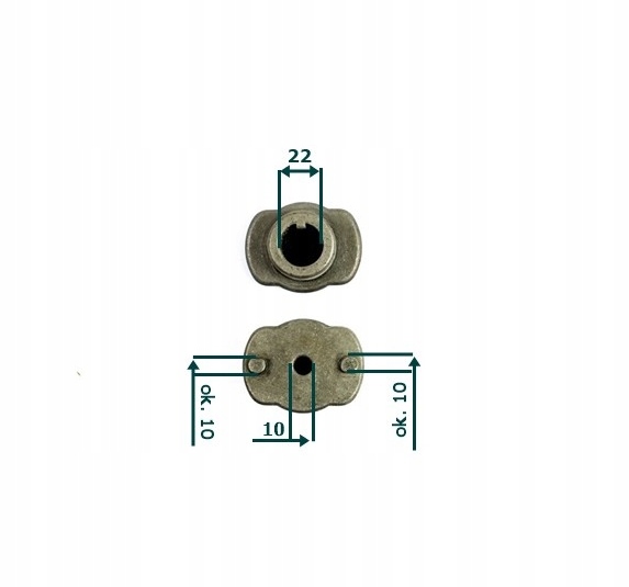 

Adapter Noża Nac DY164PMB wys. 38mm wał 22mm