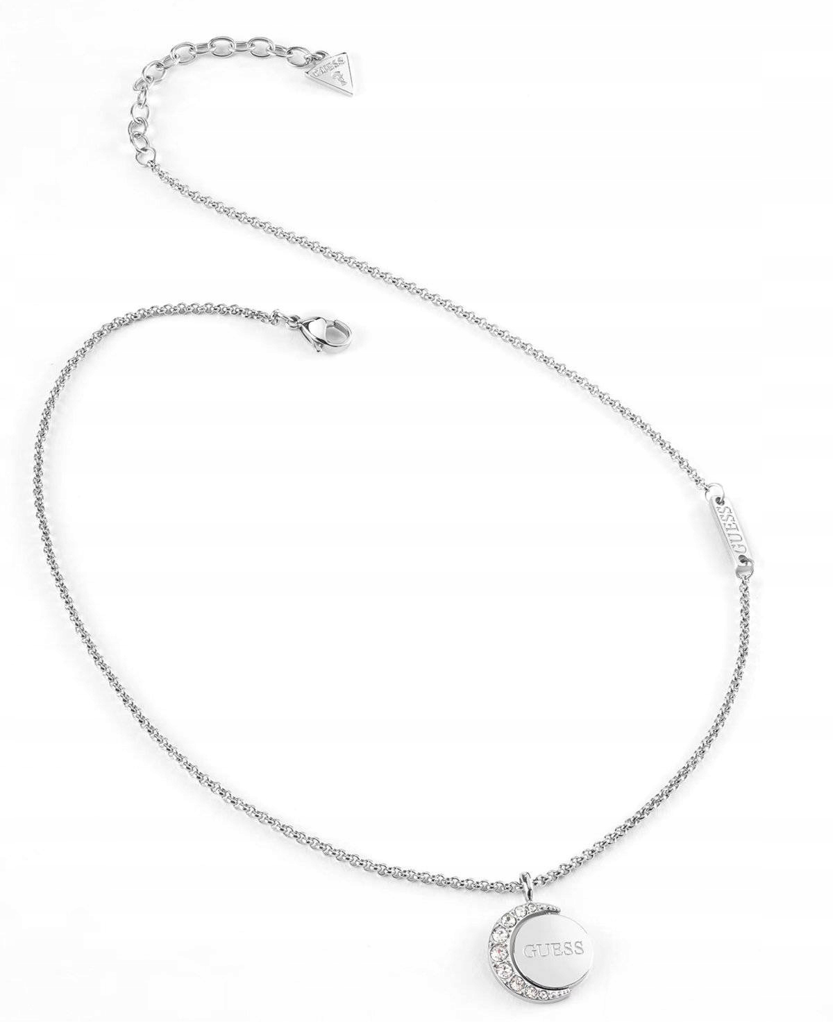 Stříbrný Náhrdelník Guess Moon Phases Měsíc 01189