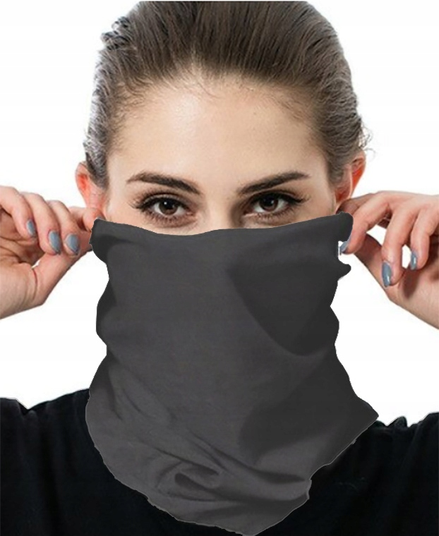 KOMIN NA TWARZ MASKA CZARNA CHUSTA CZAPKA MASECZKA Rodzaj komin
