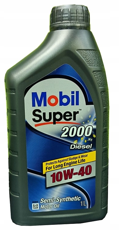 

Mobil 2000 X1 Diesel 10W40 op. 1l
