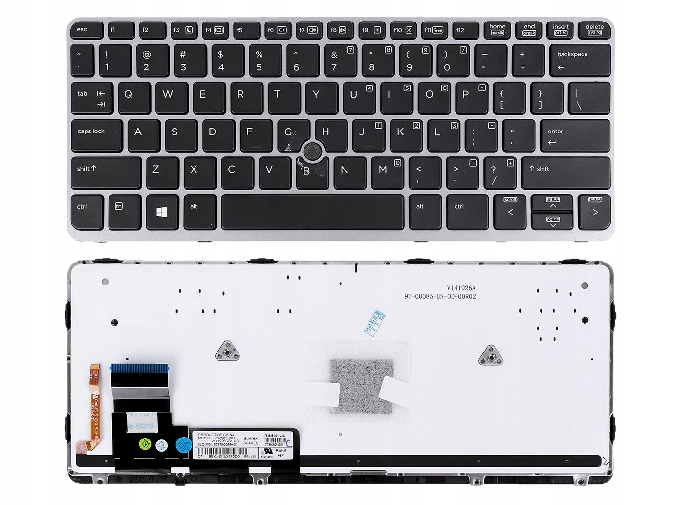 Klávesnice Pro Hp Elitebook 820 G1 820 G2 720 G1 725 G1 G2 Led