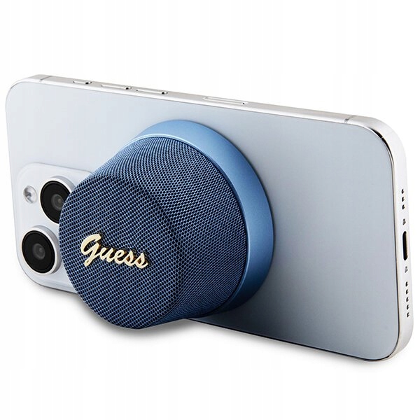 Guess głośnik Bluetooth GUWSC3ALSMB STAND MAGNETIC SCRIPT METAL niebieski EAN (GTIN) 3666339220747