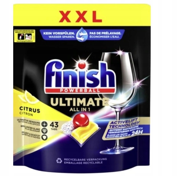 

Finish Powerball Ultimate Citrus Kapsułki 43szt De
