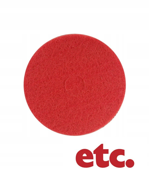 ETC pad czerwony 16" do czyszczenia bieżącego Marka ETC