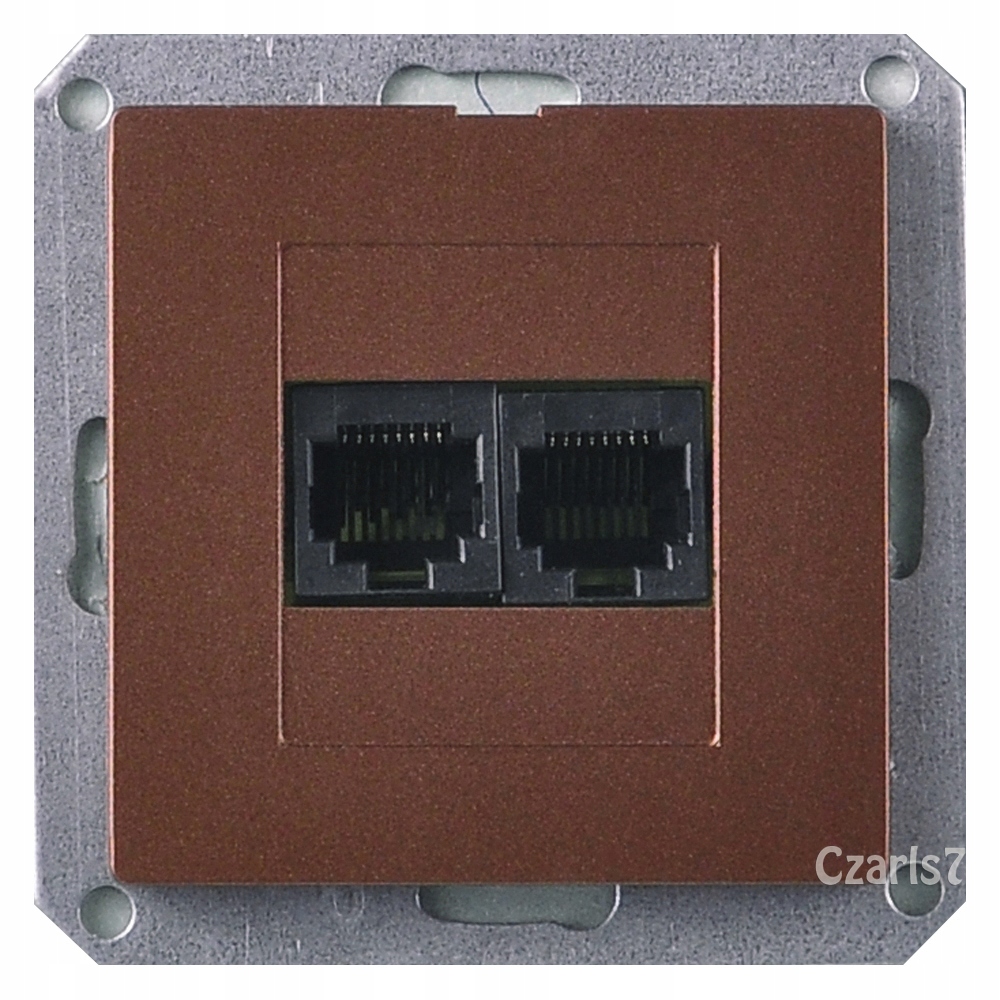 

Gniazdo Internet. Podw. RJ45 Premium Miedź Moduł