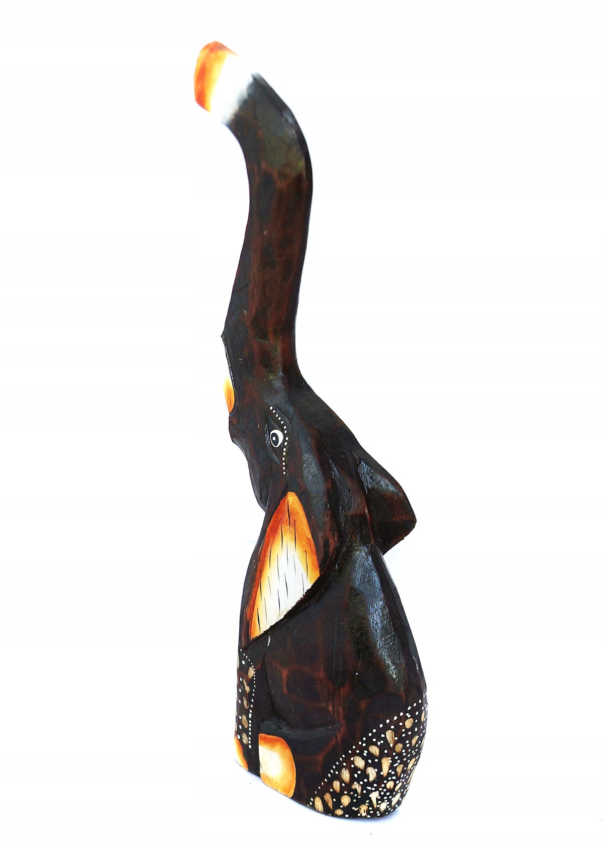 SŁOŃ SŁONIK RZEŹBA FIGURKA DREWNIANA 38cm Producent Jakarta