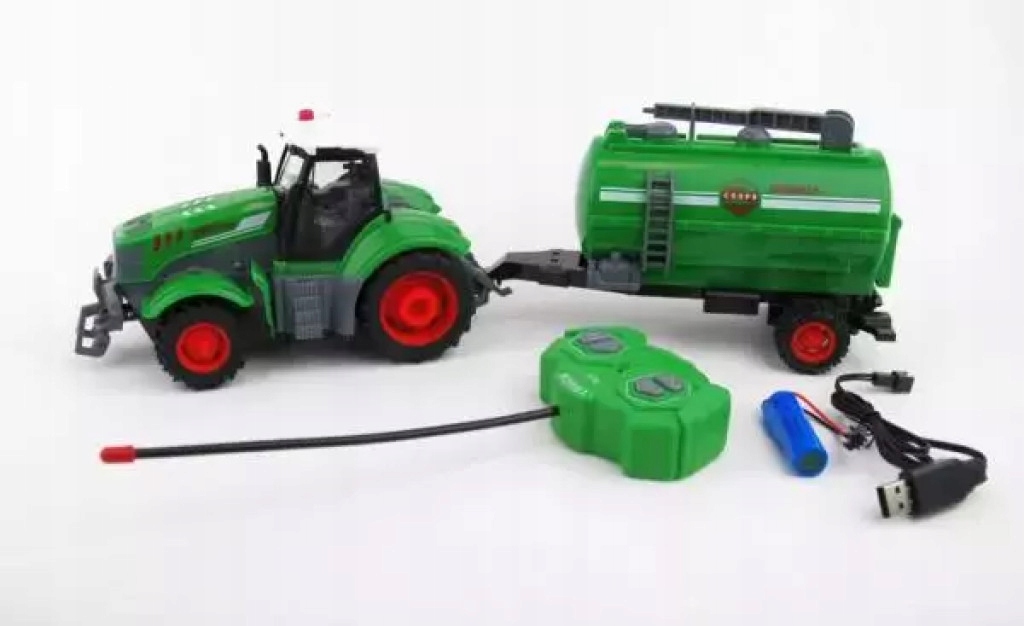 Traktor z przyczepą na radio 1321324 Dromader