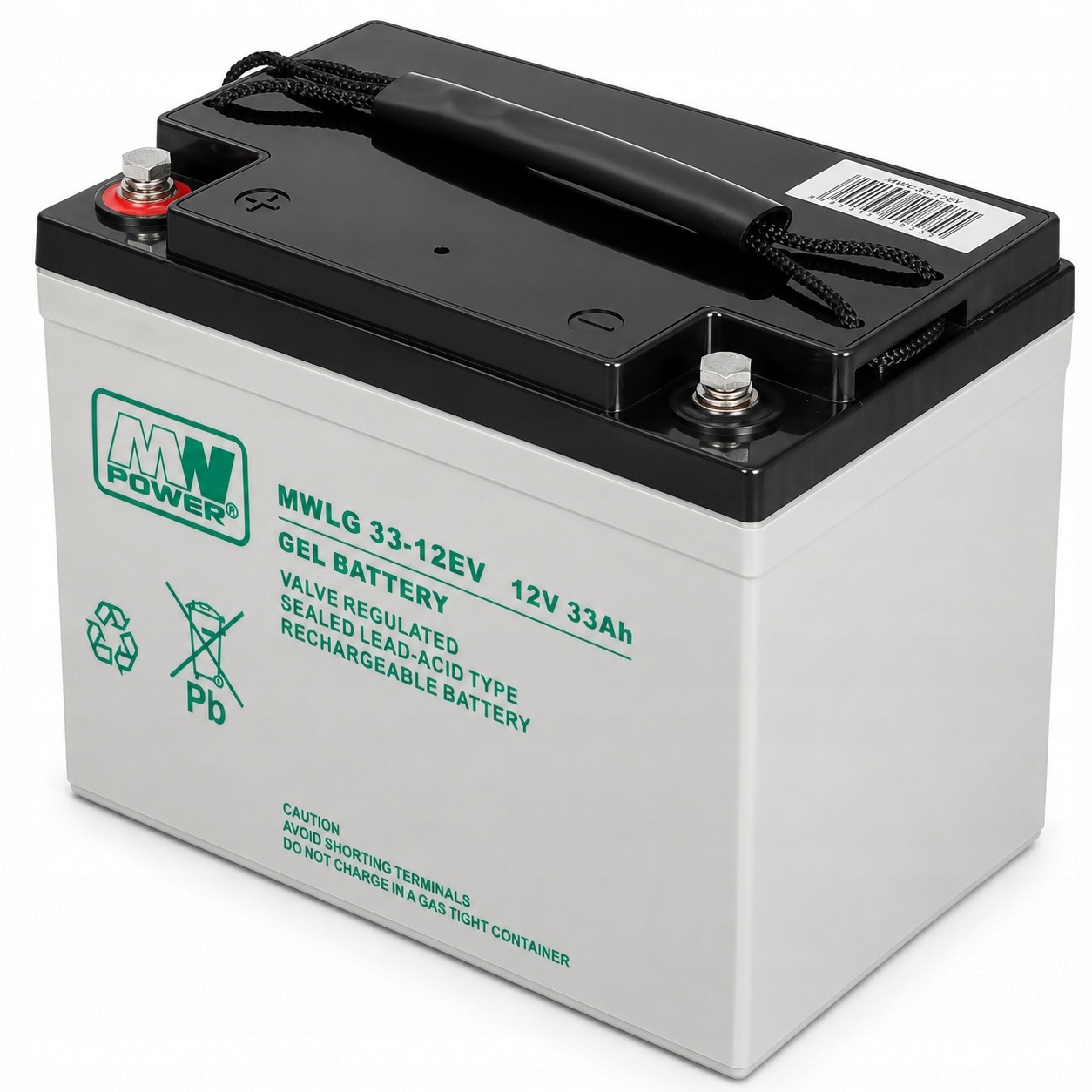 Bateria 33Ah 12V do pracy buforowej standby w zasilaczach i systemach Ups
