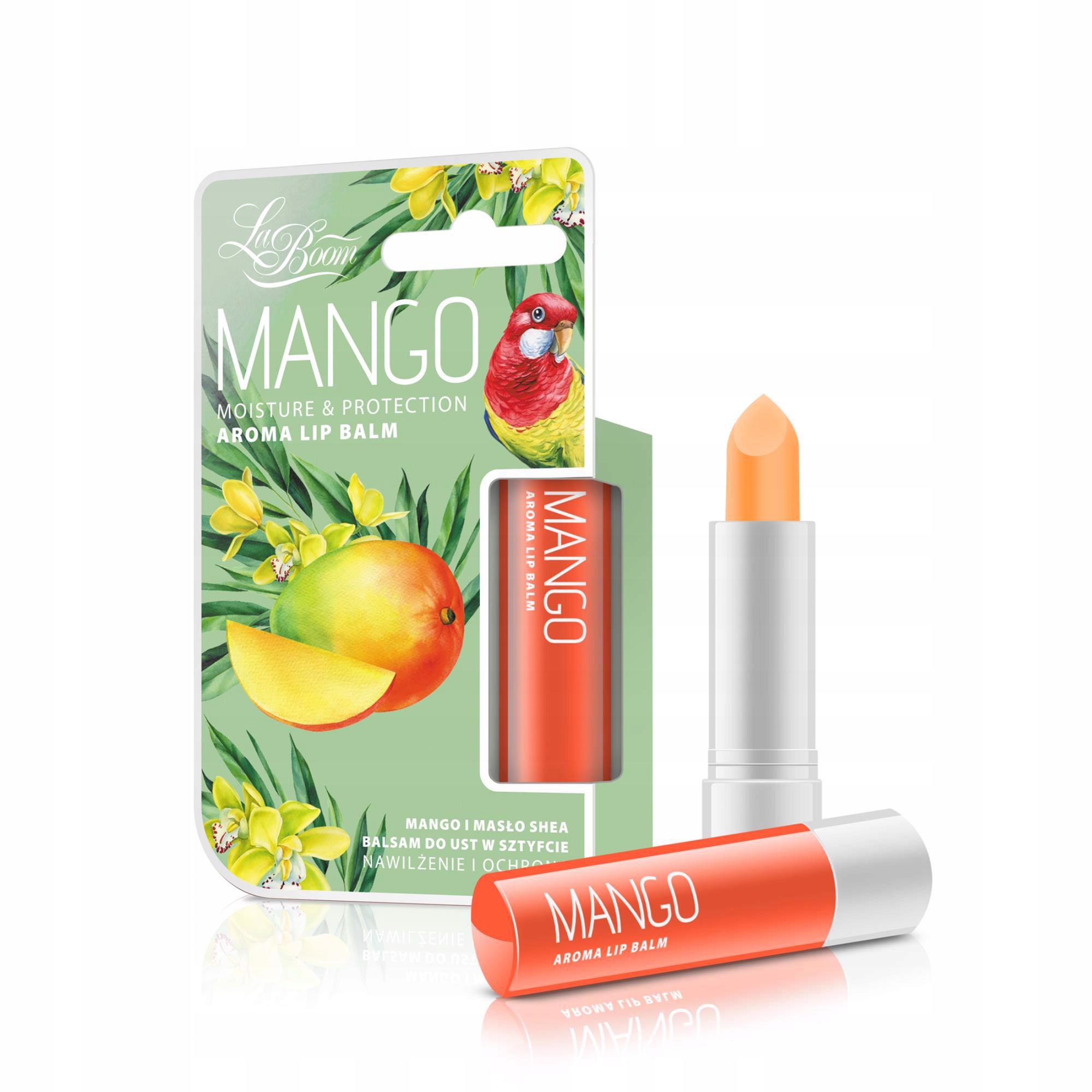 LA BOOM AROMA LIP BALM BALSAM DO UST MANGO/MANGO&MASŁO SHEA