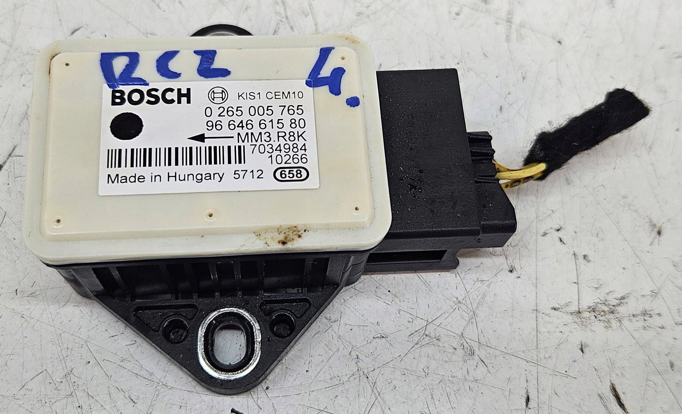 Peugeot RCZ 1.6 THP module control unit sensor przyspieszenia ESP 9664661580