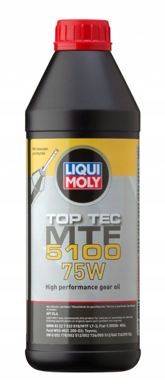 Olej Przekładniowy Liqui Moly Top Tec Mtf 5100 75W 1L