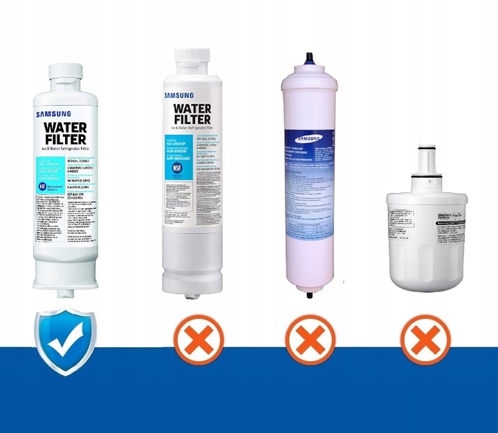 Samsung HAF-QIN/EXP DA97-17376B DA97-08006C Oryginalny filtr do lodówki Model HAF-QIN/EXP