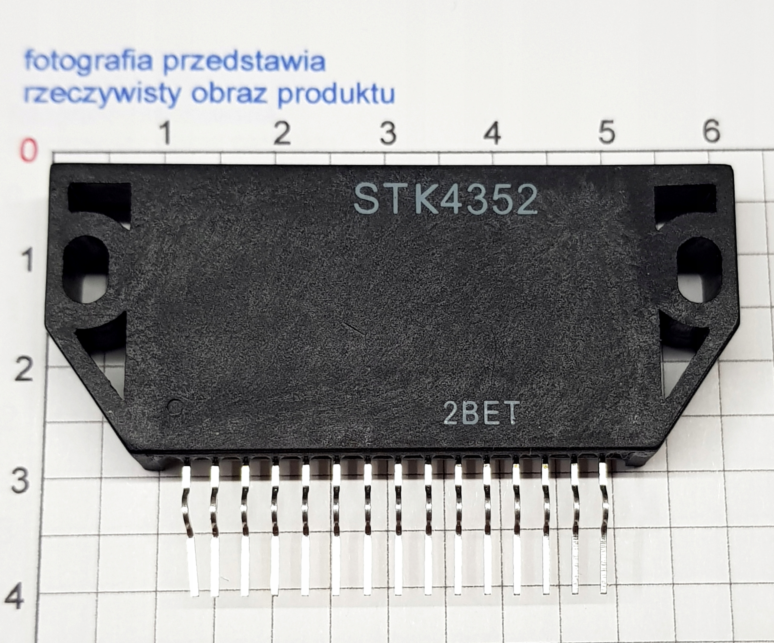 STK4352 Układ Scalony wzmacniacz 2x7W Sanyo Stk 4352