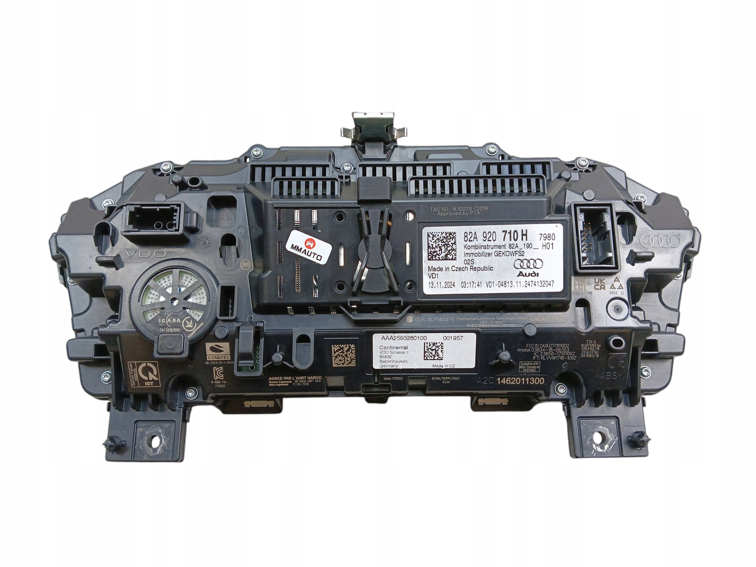 dials dials display AUDI A1 II 82A (18-25) 1.0 TFSI 82A920710H