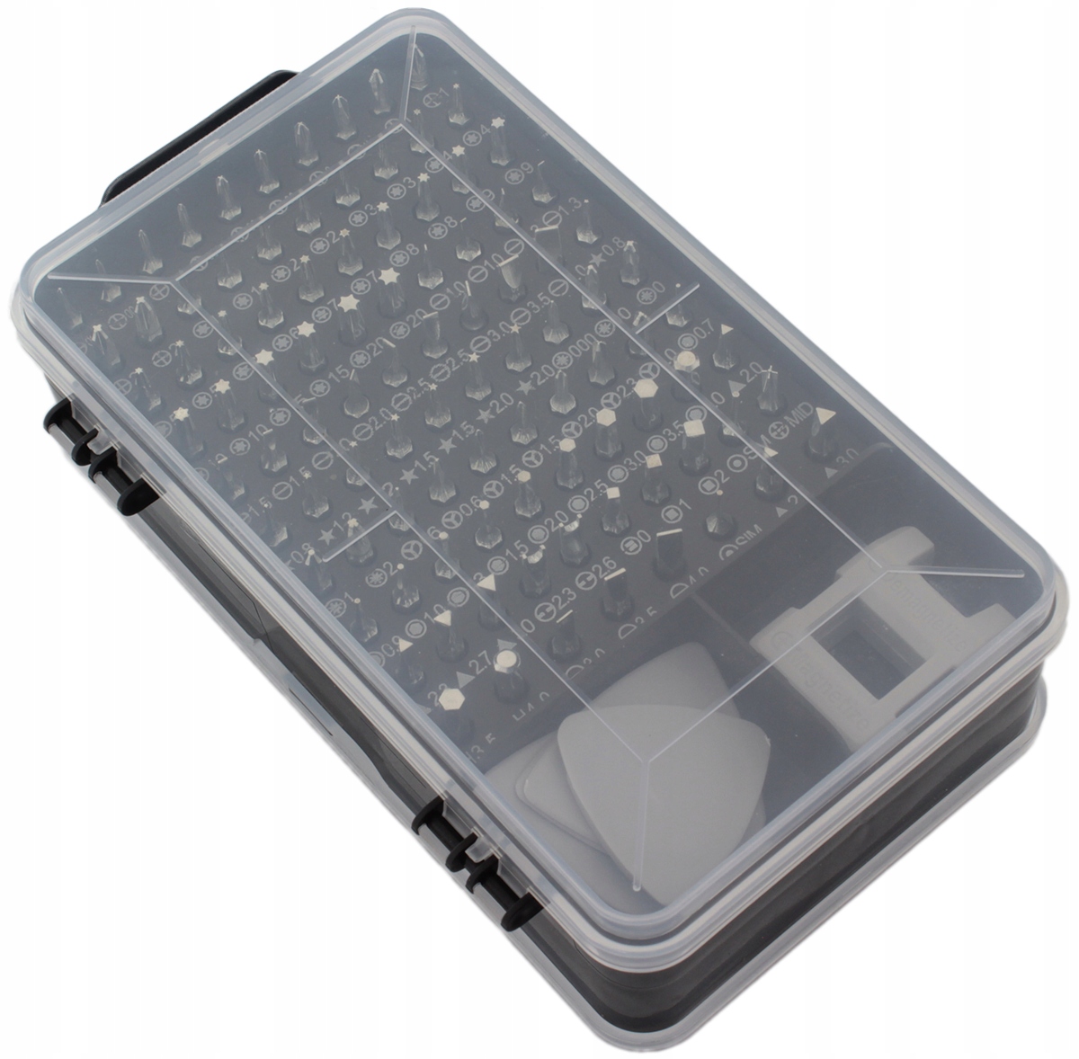 ZESTAW ŚRUBORKĘTÓW PRECYZYJNYCH TORX IMBUS KLUCZE NASADOWE 115 BITÓW NZ4G Liczba elementów zestawy