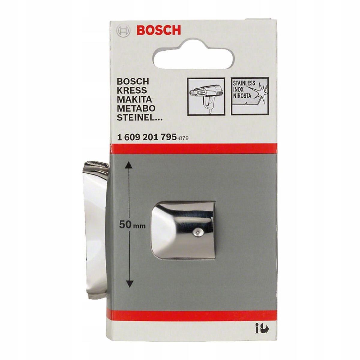 BOSCH Dysza płaska 50mm do opalarek Marka Bosch