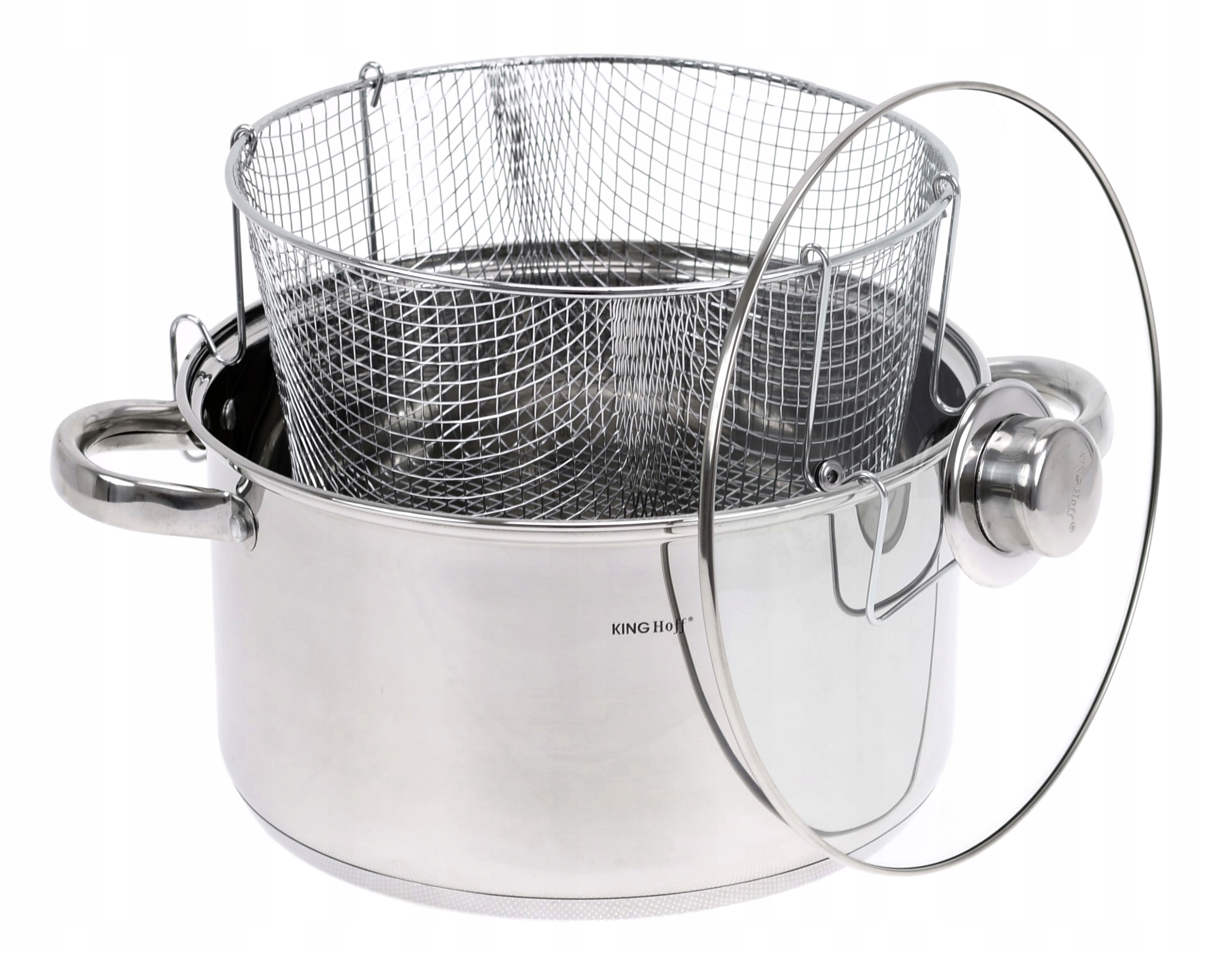 

Garnek 5,5 L Koszyk do Smażenia Frytek Ryb Mięsa