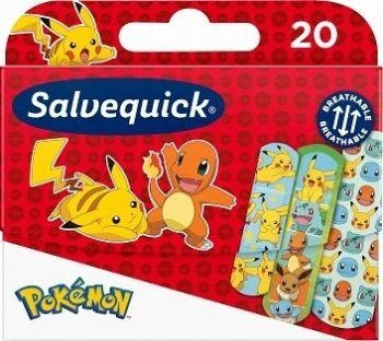 

Plastry Salvequick Pokemon 20 szt.