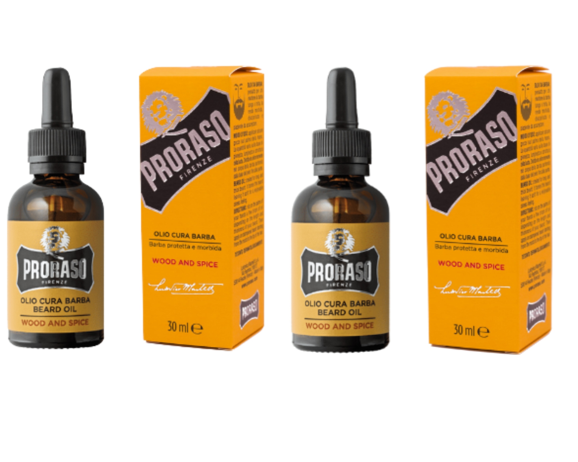 

Proraso Wood And Spice Zestaw Olejek Do Brody X2