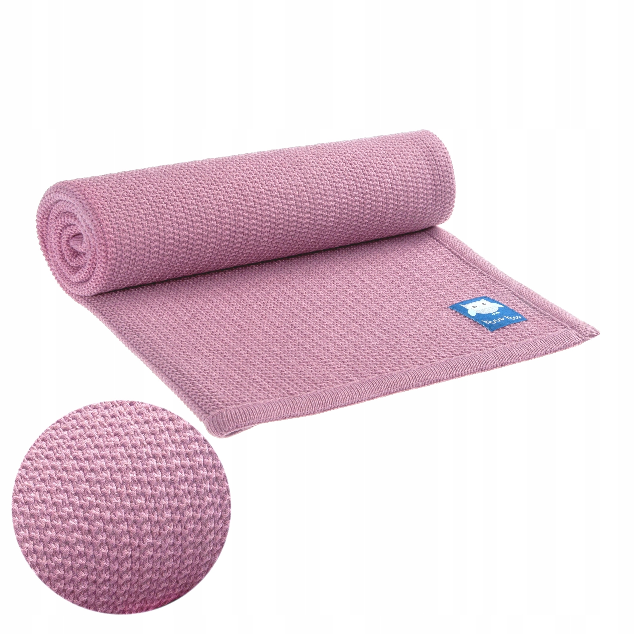 KOCYK KOC DZIANINOWY ECRI CHRZEST 80x100 Bohater brak