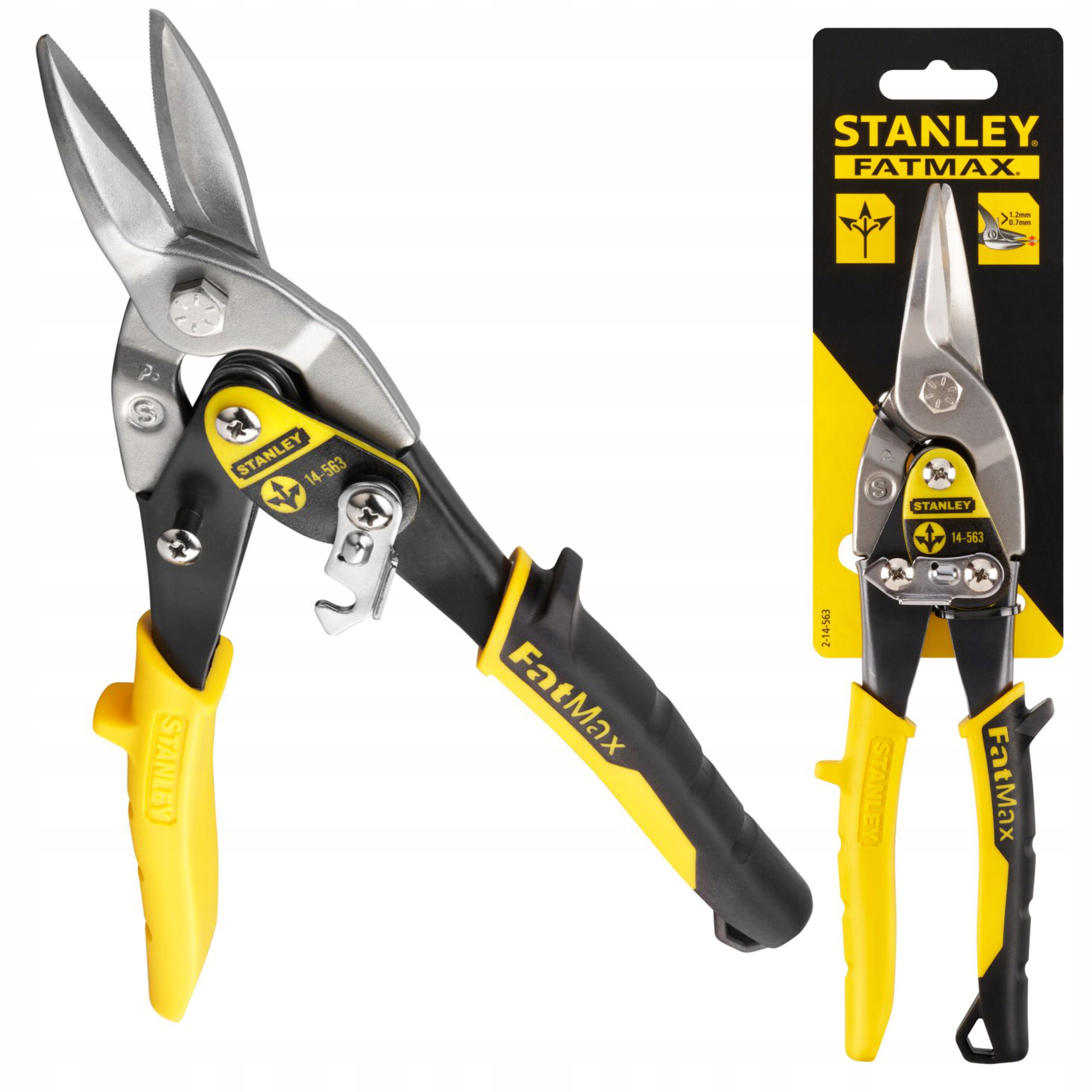 

Stanley Nożyce Do Blachy 250MM Proste Fmax 14-563