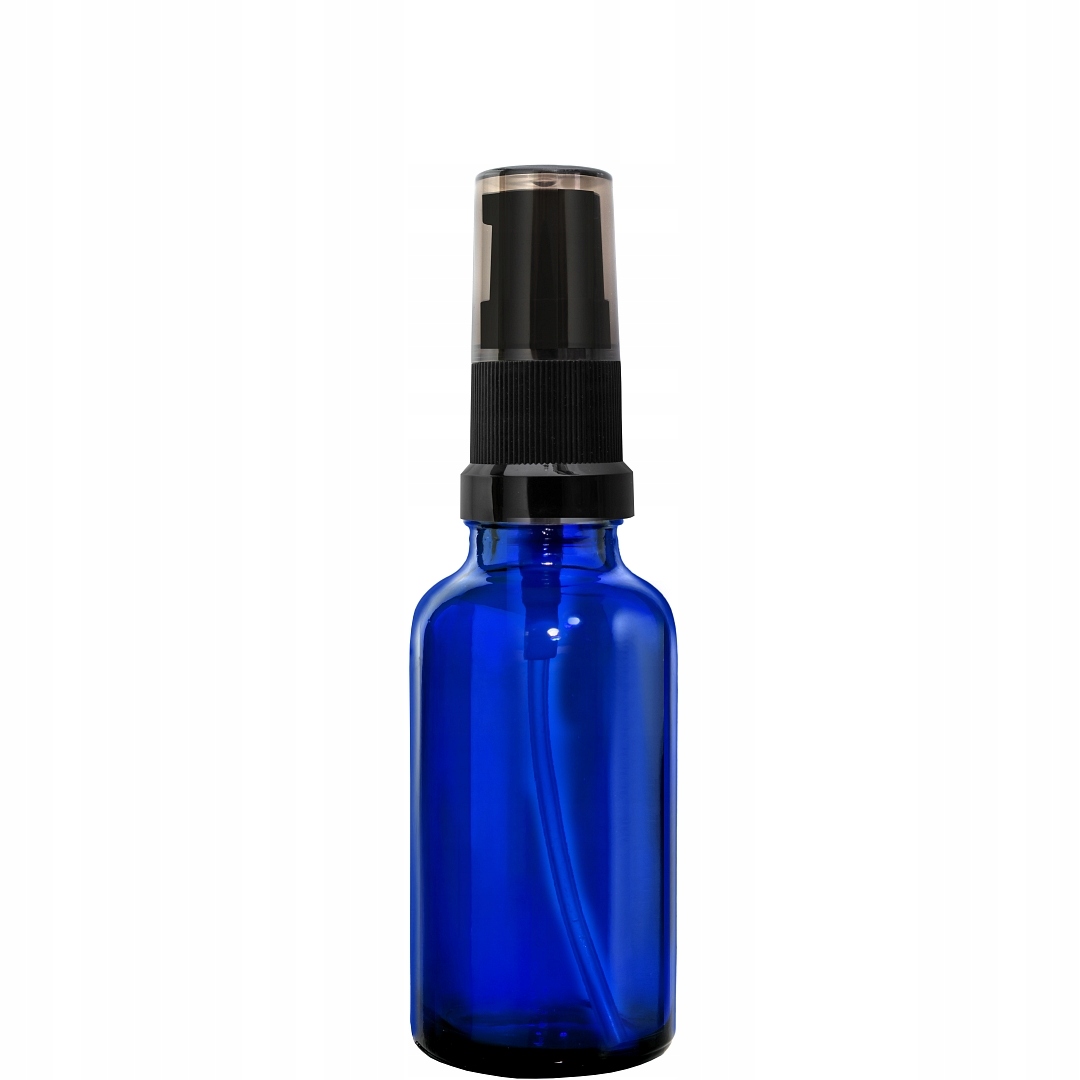 

Butelka Szklana 50ml Niebieska Z Pompką