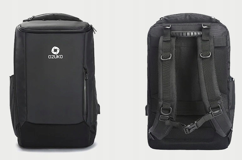 Plecak Ozuko na laptopa 17,3" 9060 z USB Marka bez marki