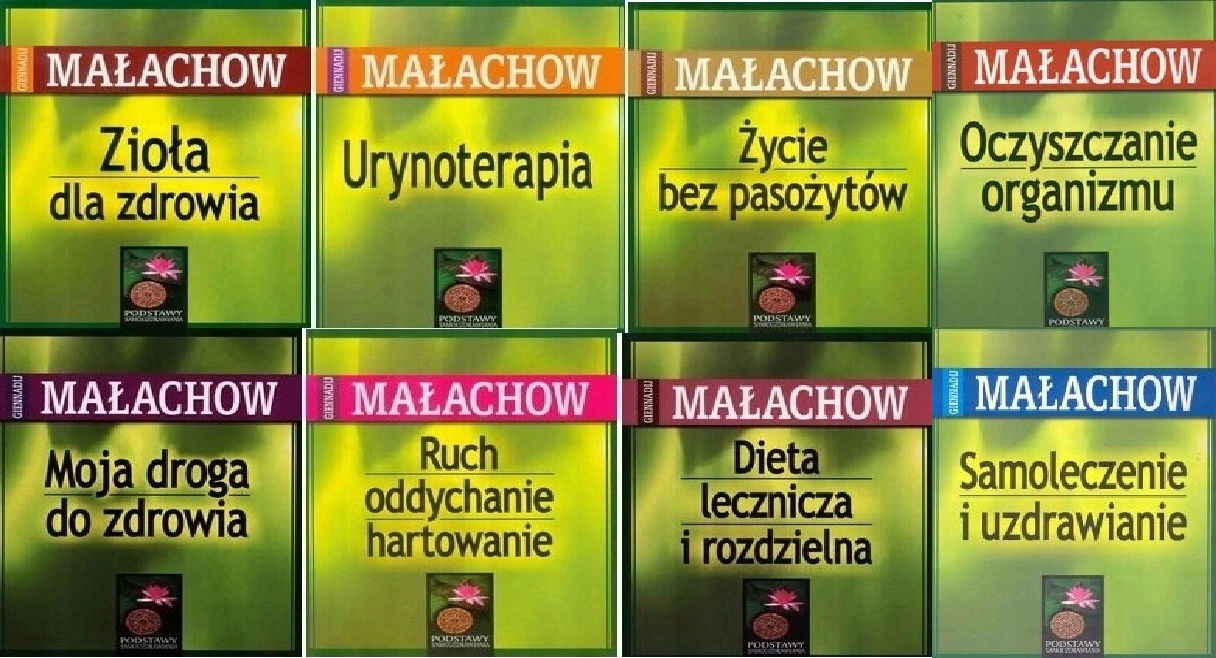 Małachow Giennadij P. Pakiet 8 książek