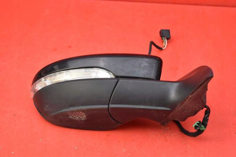 mirror right black, 3C8857934A EU VW PASSAT CC 08-12 7 PIN