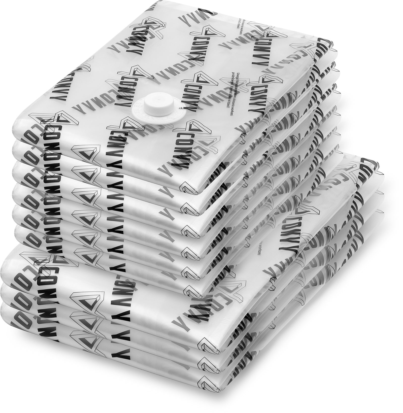 4CONVY Vakuové Pytle Na Oblečení povlečení oblečení 20x Basic bezpečný set