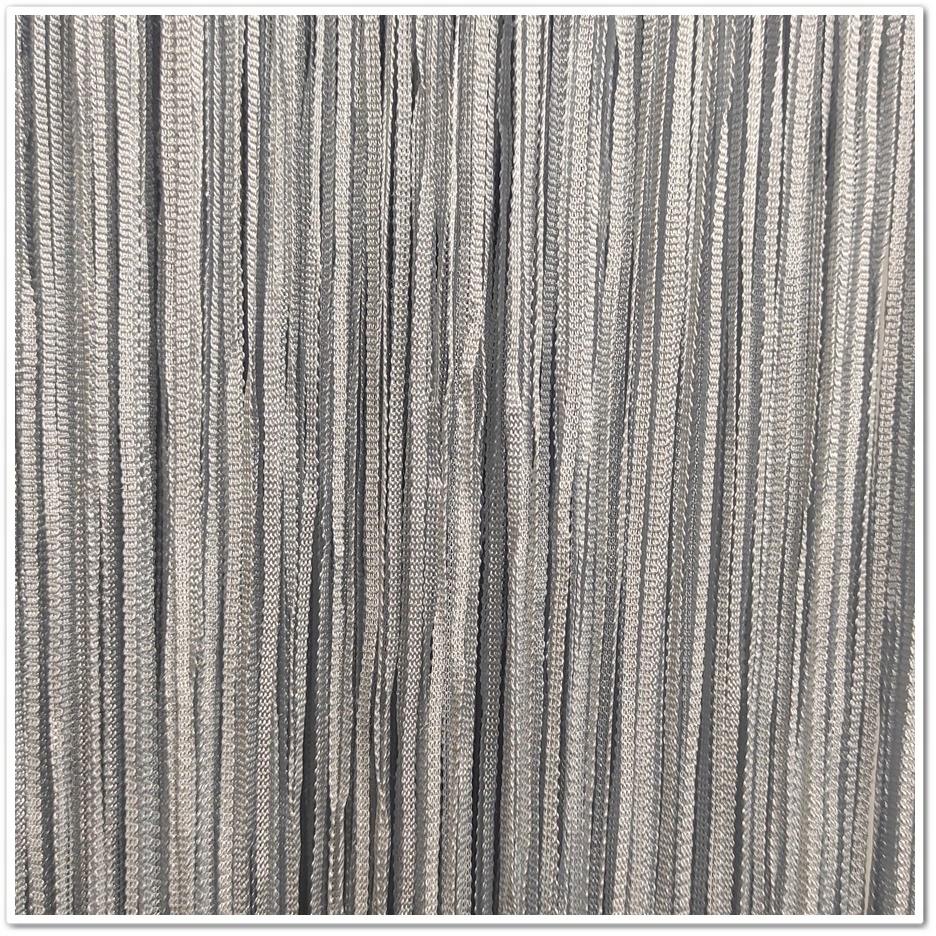 

Firana Makaron Pasek Popielata Gruba 300 x 300 cm