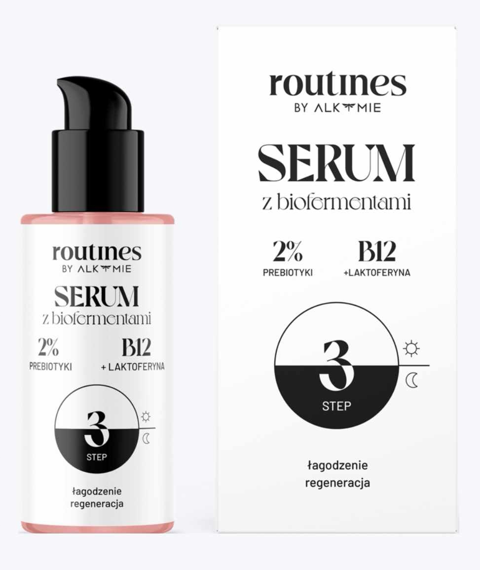 Routines pleťové sérum s biofermenty pro zmírnění regenerace 30 ml
