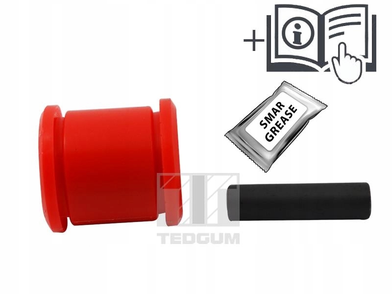 POLIURETANOWA TULEJA RESORA TYLNEGO PRZEDNIA JEEP CHEROKEE Producent części Tedgum