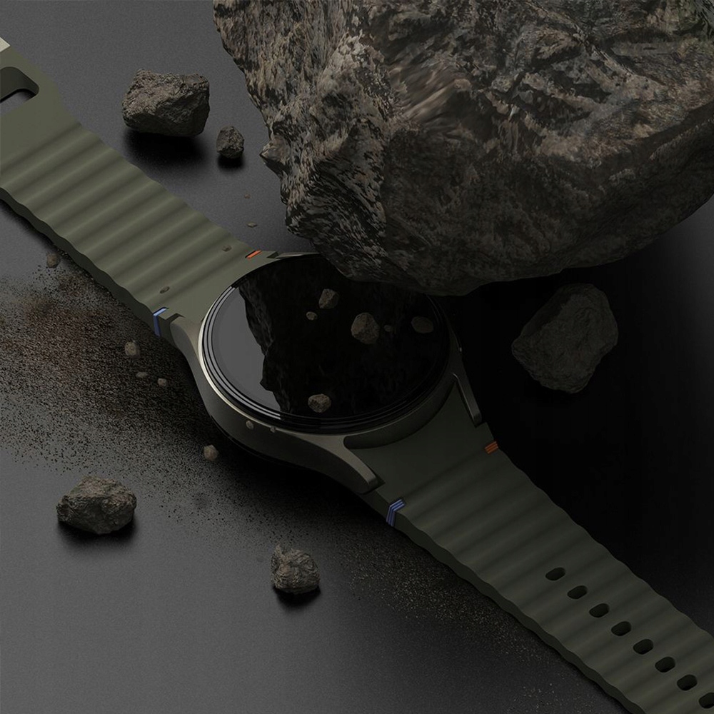 Etui + szkło hartowane Ringke do Galaxy Watch 7 40 mm, case, ochrona ekranu Materiał tworzywo sztuczne