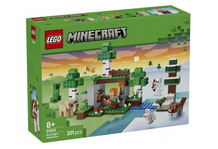 Lego 21593 Minecraft – Přežití První Noci