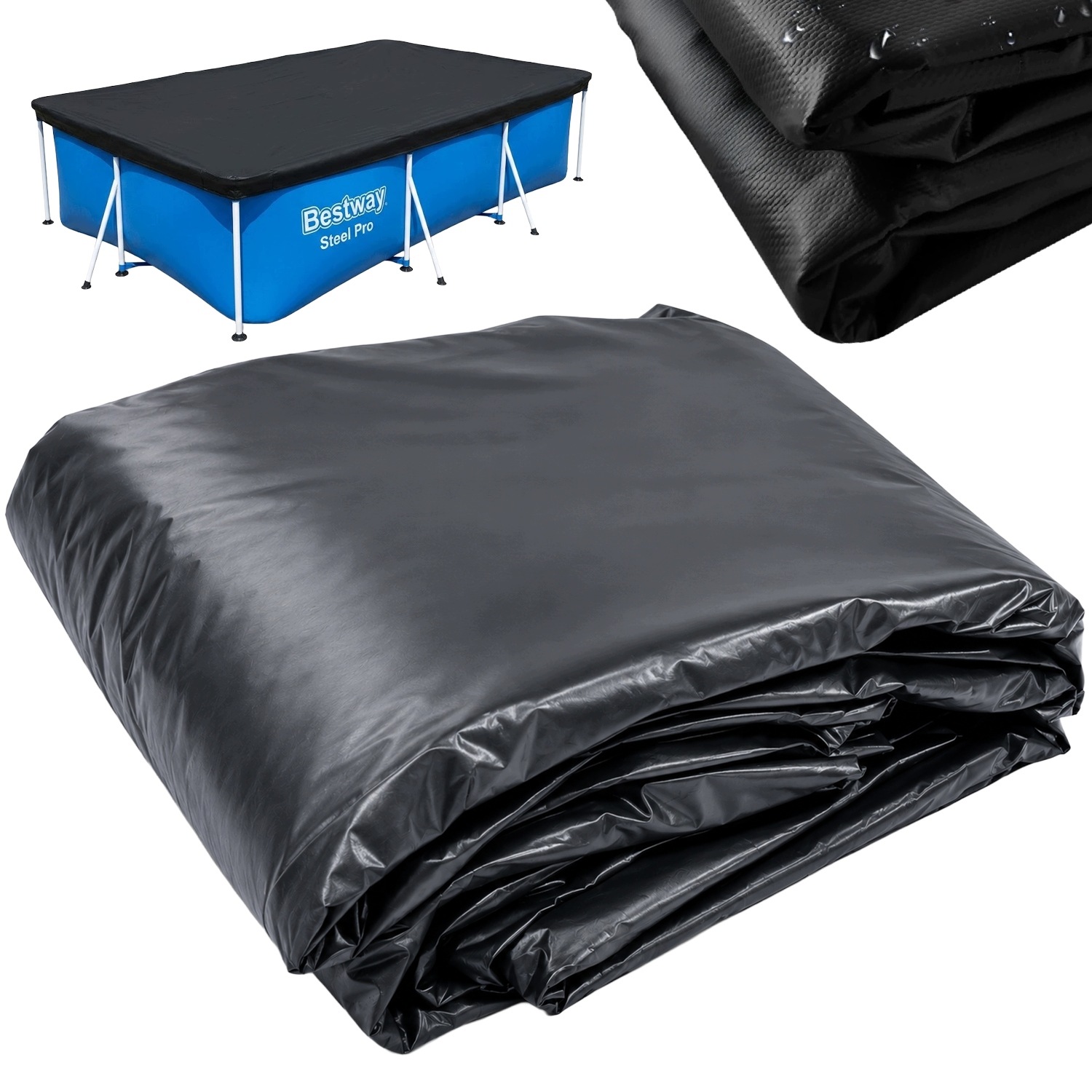 Podložka Bezpečnostní Kryt Do Bazénu Bestway Steel Pro 300X201