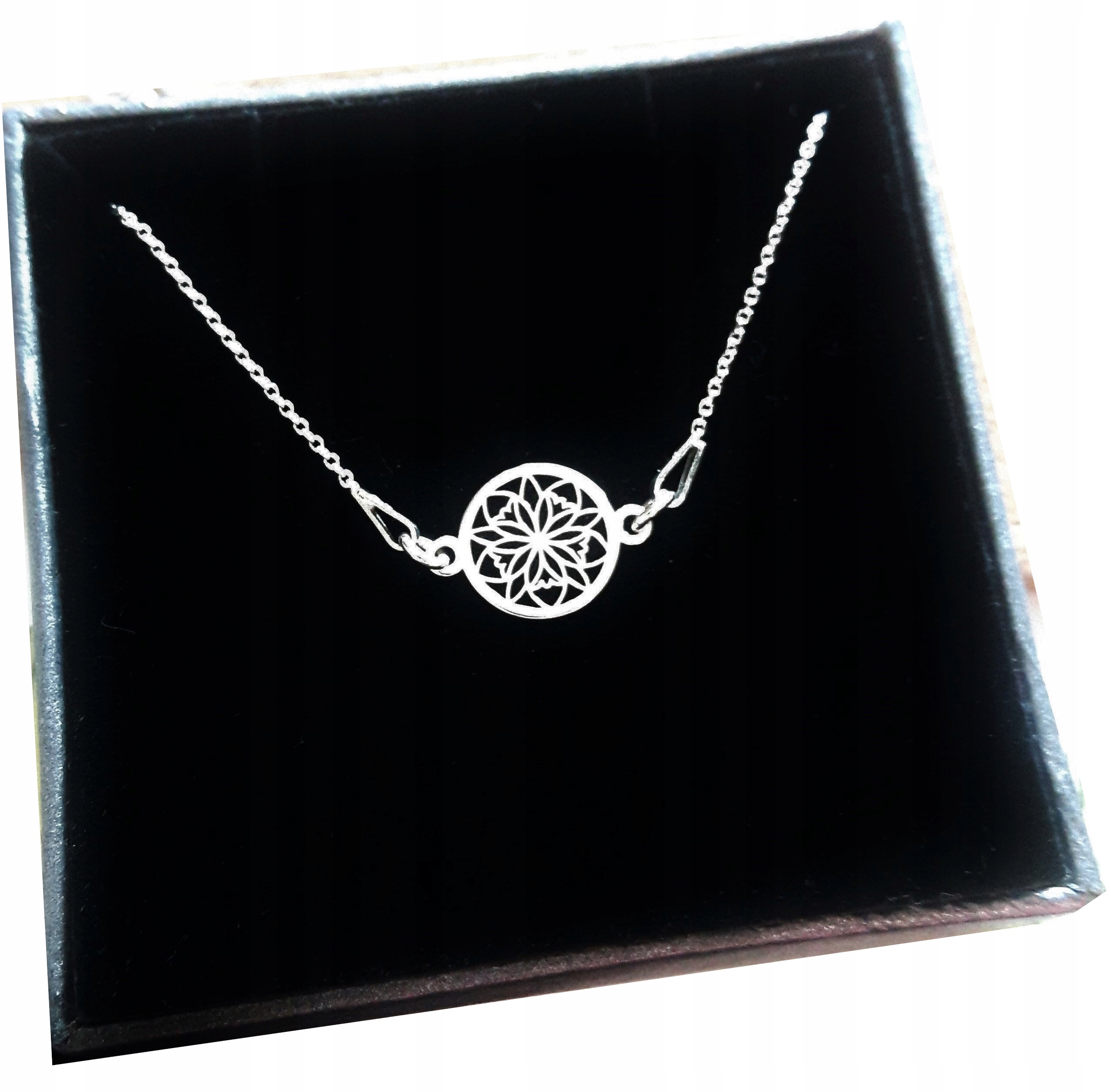 

Naszyjnik Celebrytka ażurek z ażurkiem srebro 925