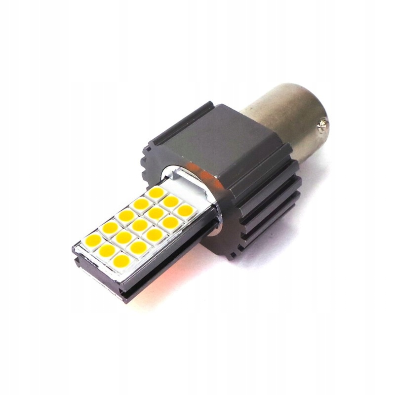 2x P21W LED BA15S 12 24V CANBUS pomaranczowa mocna Installation side Left front Right front Left rear Rear right