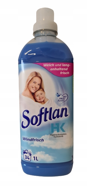 

Softlan Płyn Do Płukania Tkanin 1L Windfrisch