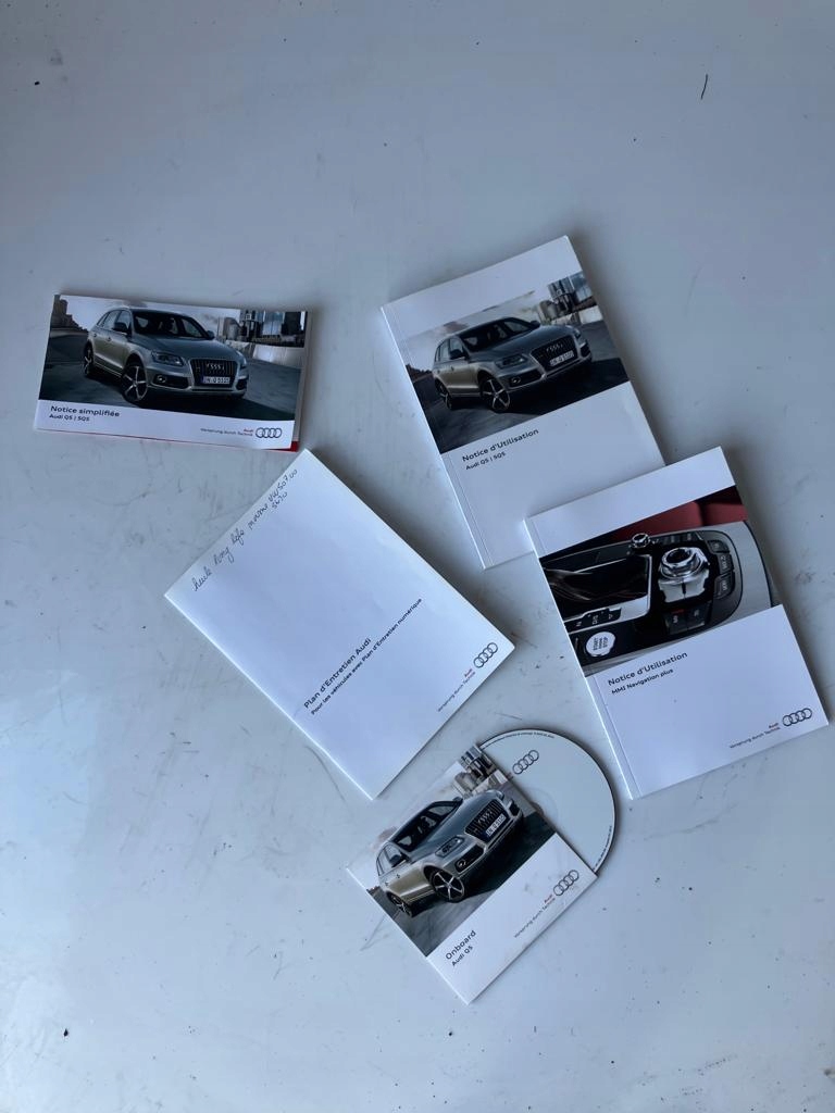 INSTRUKCJA KSIAZKA AUDI SQ5 8R