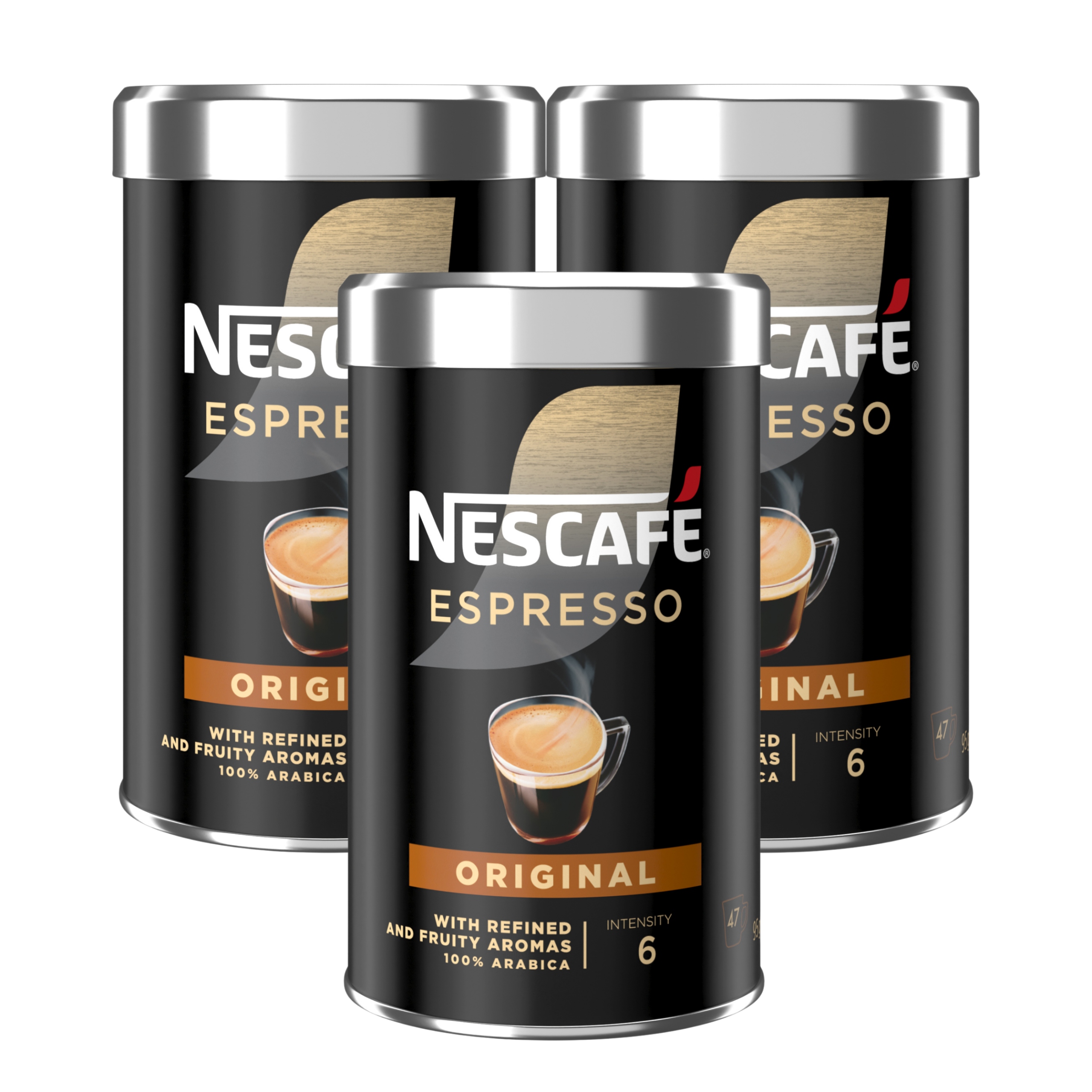 Kawa rozpuszczalna Nescafe Espresso Original 3x 95g