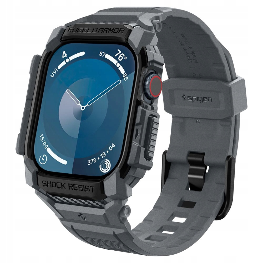 Spigen Rugged Armor Pro Apple Watch 10 (46 MM) Tmavě Šedé