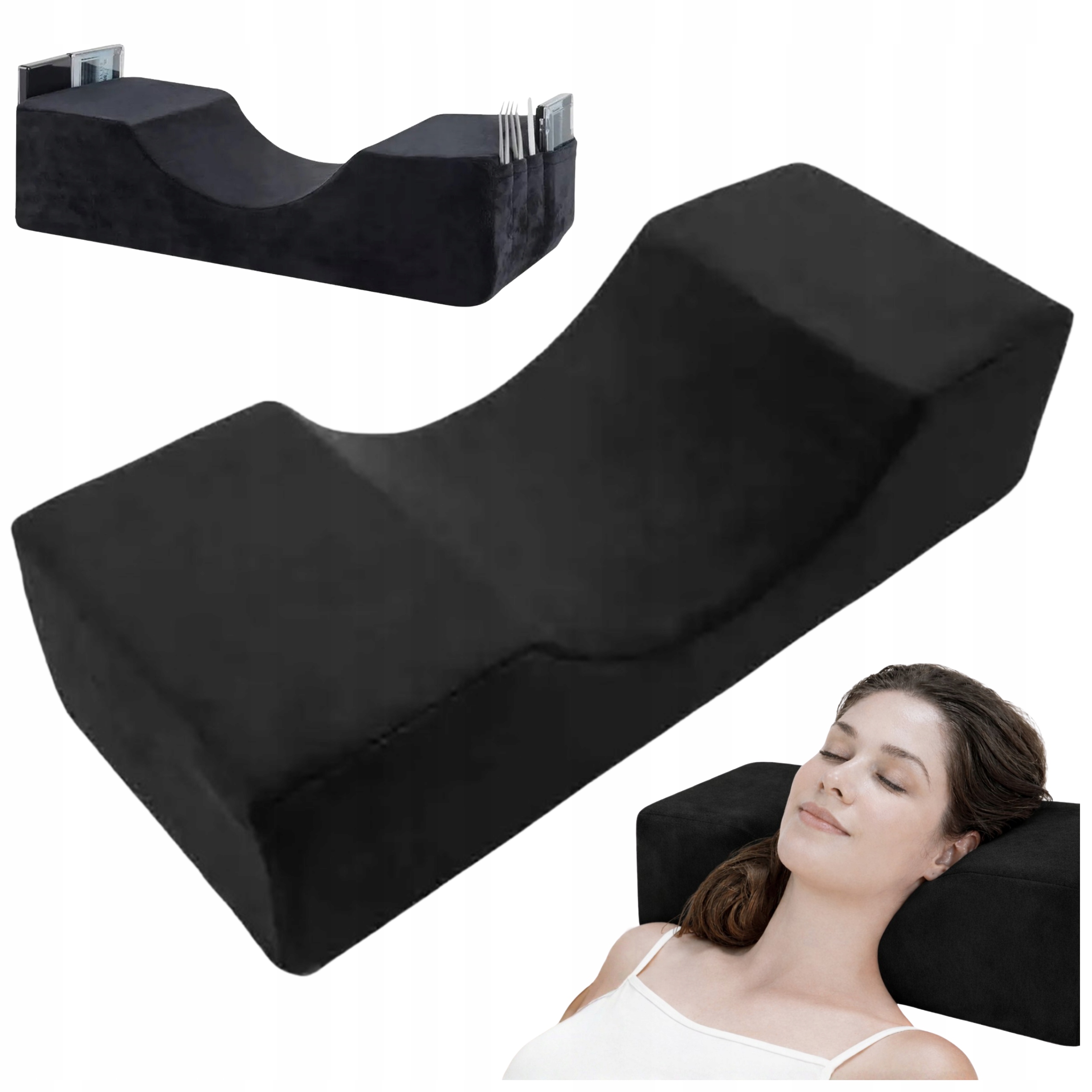 PODUSZKA KOSMETYCZNA DO PRZEDŁUŻANIA RZĘS MAKIJAŻU KOSMETYCZNA